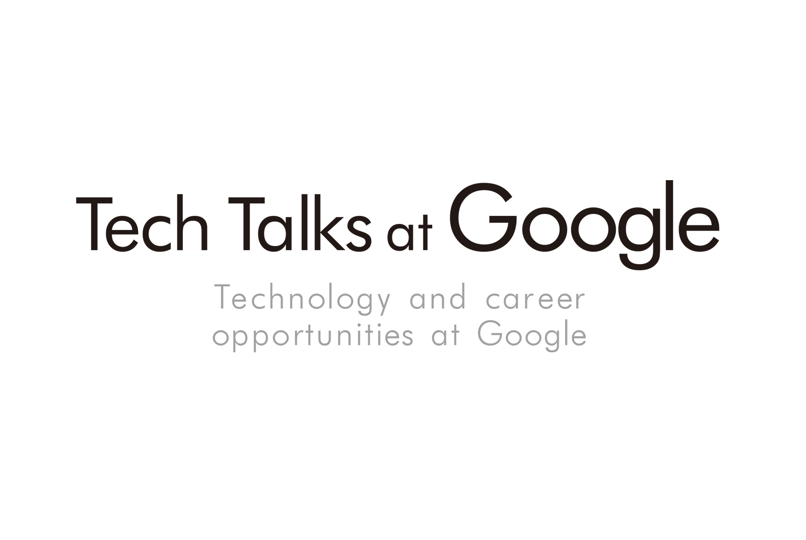 Google TechTalks